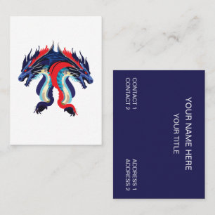 Carte De Visite Dragon Fantasy Art Dragon