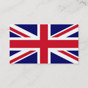 Carte De Visite Drapeau britannique