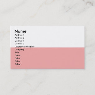 Carte De Visite Drapeau de la Pologne