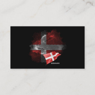 Carte De Visite Drapeau du Danemark
