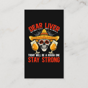 Carte De Visite Drôle Cinco De Mayo Bière Joke Alcool Amusement
