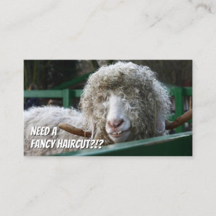 Carte De Visite Drôle coiffeur fantaisie nouveau spécialiste de la