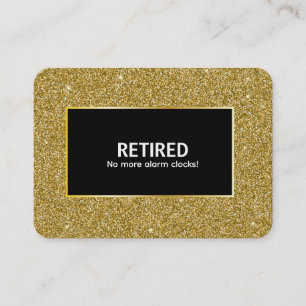 Carte De Visite Drôle retraite