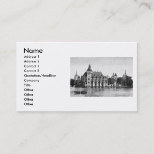 Carte de visite du château