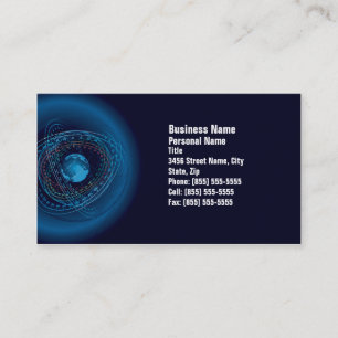Carte de visite du concept de communication