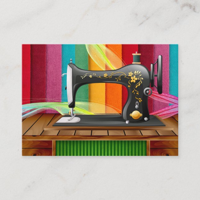 Carte de visite du concepteur Seamstress (Devant)