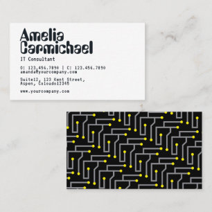 CARTE DE VISITE du consultant informatique