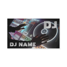 Carte de visite du DJ