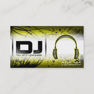 Carte de visite du DJ - personnalisable