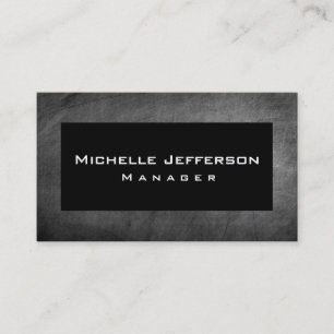 Carte de visite du gestionnaire de tableau noir gr