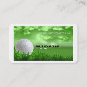 Carte de visite du Golf Instructeur