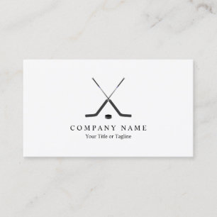 Carte de visite du joueur de hockey Sticks