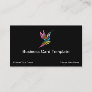 Carte de visite du logo de Hummingbird