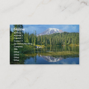 Carte de visite du mont Rainier