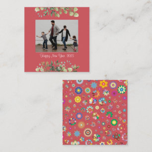 Carte de visite du Nouvel An