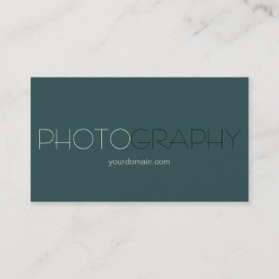 Carte de visite du photographe à la mode gris ardo