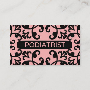 Carte de visite du podiatre Damask