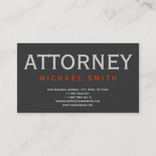 Carte de visite du procureur