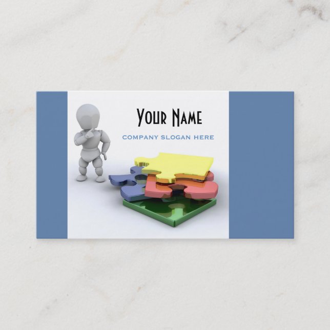 Carte de visite du puzzle (Devant)