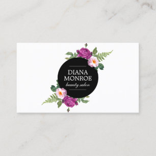 Carte de visite du Salon Floral Moderne