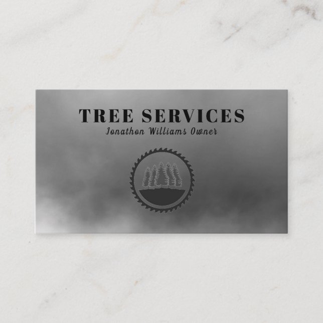 Carte de visite du service de compensation d'arbor (Devant)
