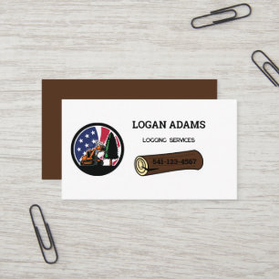 CARTE DE VISITE du service de journalisation USA