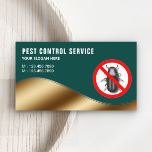 Carte de visite du service de lutte antiparasitair