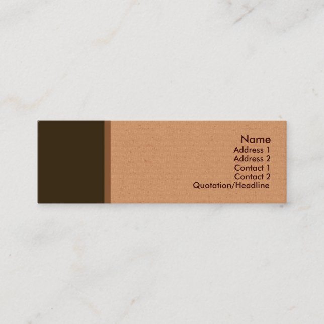 Carte de visite du service de traduction (Devant)