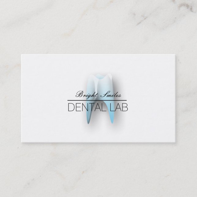 Carte de visite du service dentaire dentaire denta (Devant)