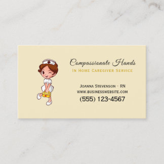 Carte de visite du service des soins infirmiers à 