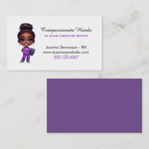 Carte de visite du service des soins infirmiers à 