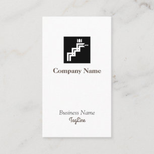 Carte de visite du symbole de serpent