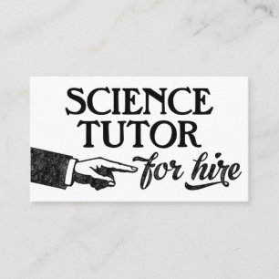 Carte de visite du tuteur scientifique - Cool Vint