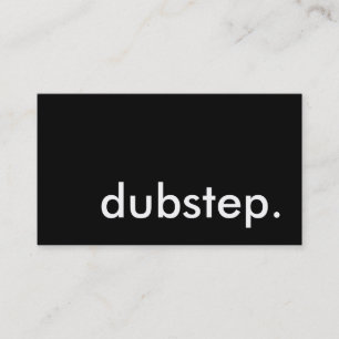 Carte De Visite dubstep.