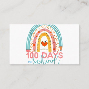 Carte De Visite Dyslexie Connexion arc-en-ciel sur la vitesse de c