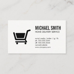 Carte De Visite E-commerce / Monogramme