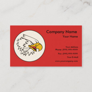 Carte De Visite Eagle/emblème Eagle d'Américain