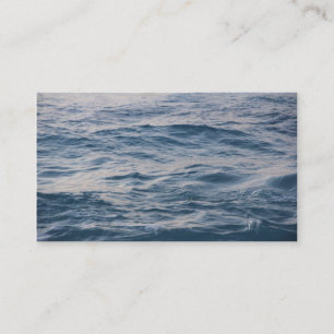 Carte De Visite Eau de mer de près 