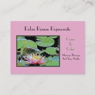 CARTE DE VISITE EAU ROSE SELON LES LIVRES