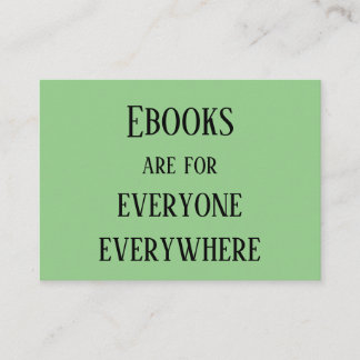 Carte De Visite Ebooks Tout Le Monde