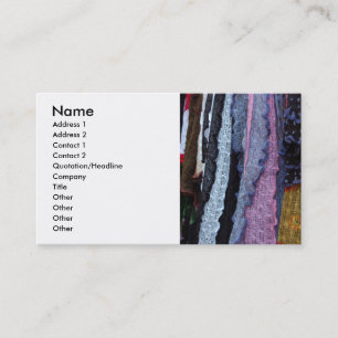 Carte De Visite Écharpes