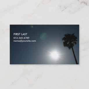 Carte De Visite Éclipse solaire
