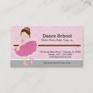 Carte De Visite École de danse