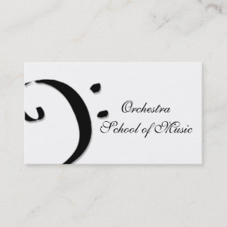 Carte De Visite école de musique
