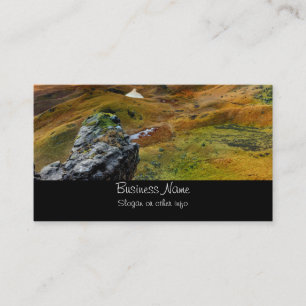 Carte De Visite Écosse Pittoresque Rolling Hills paysage