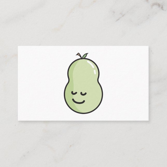 Carte De Visite Écouter avec le sourire (Devant)