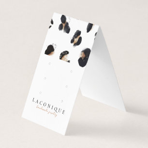 Carte De Visite Écran de bijoux   ABSTRAIT   Leopard
