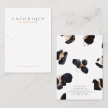Écran de bijoux | EMPREINTE DE LÉOPARD | Bouchon d