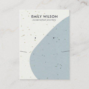 CARTE DE VISITE ÉCRAN DE COUVERTURE DE LA COUCHE DE GRIS BLEU CÉ