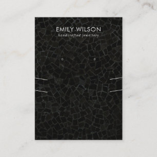 CARTE DE VISITE ÉCRAN DE REPRODUCTION DE LA TEXTURE DE LA MOSAÏQ